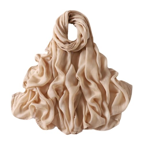 Solid Color cotton and linen Breathable shawl Solid Color Scarf Scarf - the perfect choice for fashion and warmth