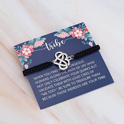 KUIYAI Tribe Bracelet Knot Charm Jewelry Colleague & Friends Gift Message Card & Graduation Gift3