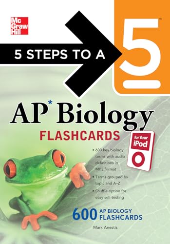 5 Steps to a 5 AP Biology Flashcards for Your iPod with MP3/CD-ROM Disk (5 Steps to a 5 on the Advanced Placement Examinations Series)