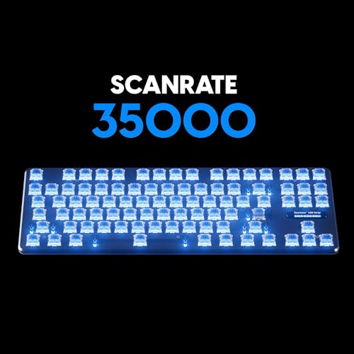 Image of Pulsar Gaming Gears PCMK3 HE 80% (87 Keys) TKL Gaming Keyboard, Hall Effect Magnetic Switch, 8K Polling, Hot-Swappable, RGB, PBT Keycaps (Black)