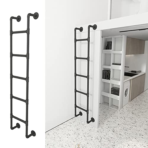 Escalera de salida de sotano y escape para ventana en hierro forjado resistente con anclaje 2