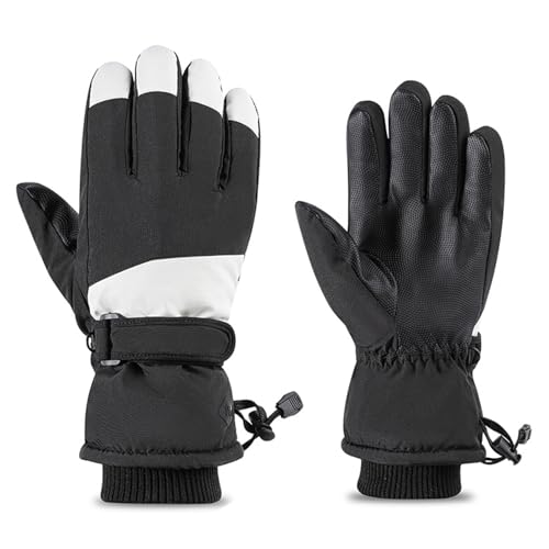 MOMOJIA Winter Gloves Touchscreens Gloves Ski Gloves Water Snowboarding Gloves Warm Gloves for Running Cycling Hiking