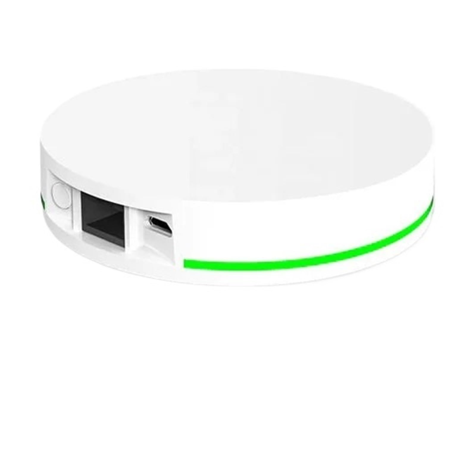 THikk Passerelle Intelligente Tuya Zigbee, Hub Zigbee 3.0, (avec Prise réseau) Connexion Filaire, Commandes Smart Life(Homekit Control)