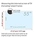 50-65 Inch TV Screen Protector Anti-Glare/Anti Blue Light/Anti Scratch Film