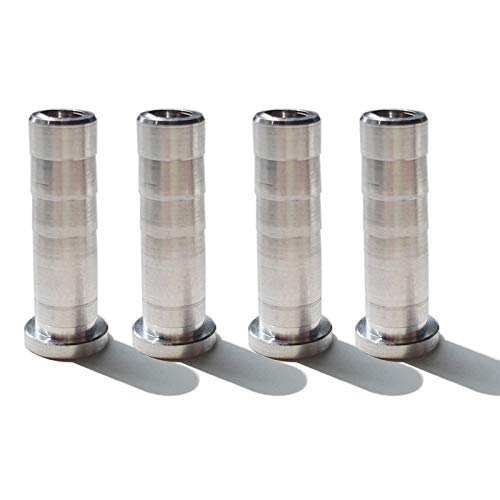 JJZS 12pack Archery Arrow Aluminum Inserts for 0.244’’ Carbon Arrow Shaft, Practice Field Points Inserts Adapter 6.2mm Fit Compound Bow Recurve Bow Target Shooting - Thumbnail 6