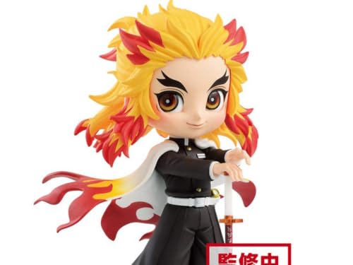 Figura de acción estática Kyojuro Rengoku Demon Slayer versión A de 14cm 2