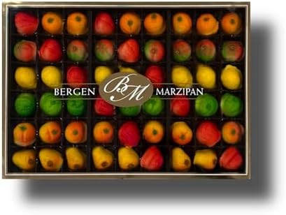 Bergen Marzipan 54 piece Gold Box