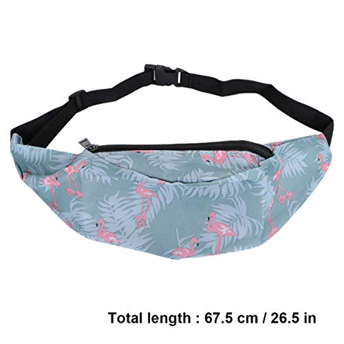 Pochete de flamingo Validclud à prova d'água para esportes ao ar livre e corrida