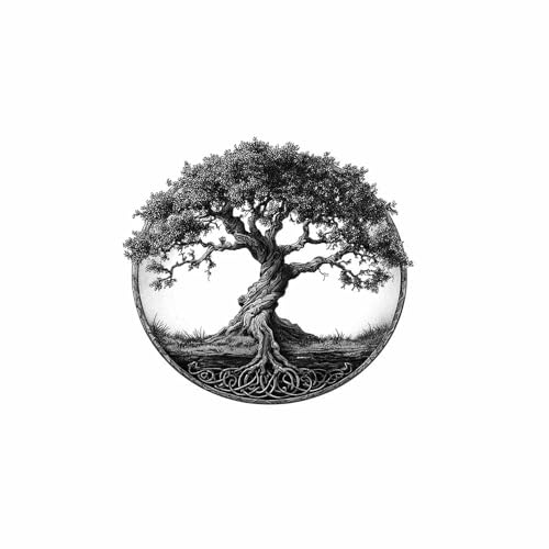 Impression sur toile arbre de vie 80x120 cm pour peinture murale