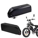 Batterie per biciclette elettriche Hailong Generation II 36V 48V 52V 20Ah 25Ah 28Ah 21700 e 18650 Adatte per motori Bafang/Brushless/Aw (52V20Ah)