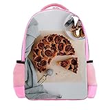 mandelkuchen vegan Maße: 26,7 x 20,3 x 41,9 cm, geräumig und nützlich, um alle Klassenutensilien und Alltagsgegenstände zu halten