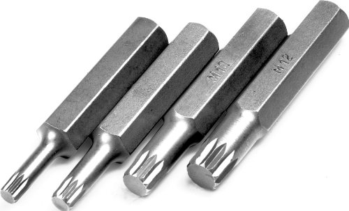 Performance Tool W1395 4-Piece Metric Bit Set