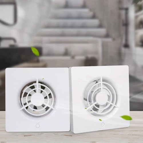 Ventilador de conducto integrado para un flujo de aire mejorado en varios entornos (escape-50 mm)