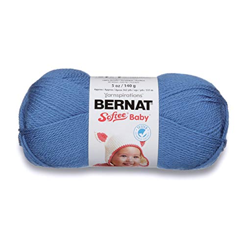Image of Bernat Softee Baby Yarn, 5 oz, Gauge 3 Light, Blue Jeans