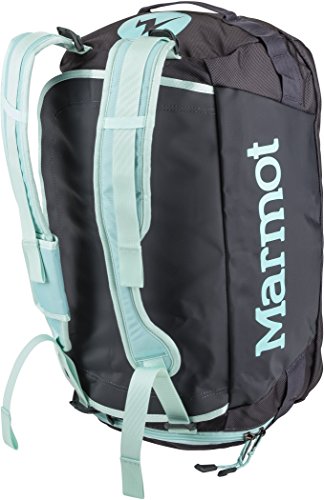 MARMOT Long Hauler Travel Duffel Bag, Small, Dark Charcoal/Blue Tint
