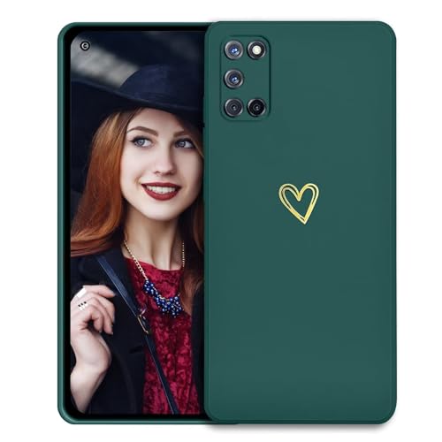 POUHYE Cover per Oppo A52/Oppo A72/Oppo A92 Custodia, Gomma Gel