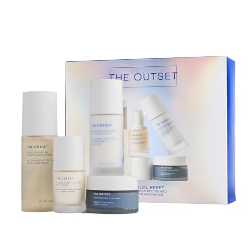 The Outset The Ritual Reset Skincare Kit – Cleanser, Serum,