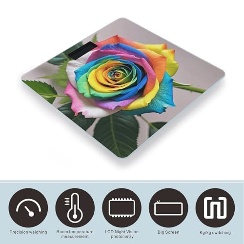 Balanza Digital de Baño FekiLoot con Plataforma Amplia miniatura 3