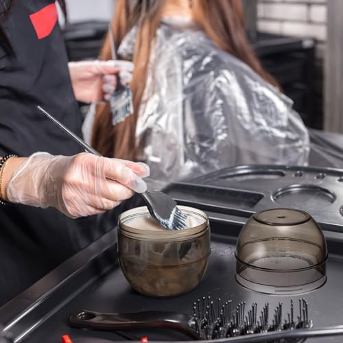 Ipetboom HC21912870LDZ Hair Dye Color Bowl: Hair Cream Tint Shaker Mixer Cup With Measuring Scale - Tint Brush Hair Color Bowl thumb #2