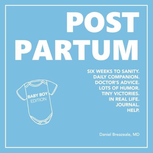 Postpartum: Six Weeks to Sanity, Daily Companion, Doctor's Advice, Lots of Humor, Tiny Victories, In Real Life, Journal, Help, Baby Boy Edition.