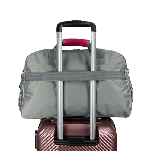 SANTINO, Sacola de Viagem Zimbros Poliéster Santino - SAS23U Cor: Rosa