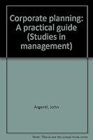 Corporate Planning (Stud. in Mgmt. S) B0007DZ5C8 Book Cover