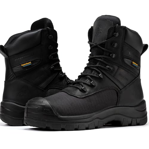 ROCKROOSTER Beaufort CSA Composite Toe Work Boots Approved 8 Inch Waterproof Work Boots for Men, Composite Toe, Metal Free, Slip Resistant, EH Rated, PR, ASTM F2413 Safety Boots(VAK830 US 10) by ROCKROOSTER - Image 6