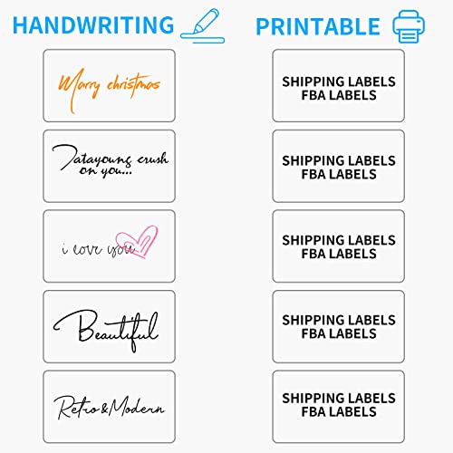 Label Stickers, SJPACK Shipping Mailing Address Blank Labels, 2×4 Multipurpose Compatible Laser/Ink Jet Printers(100 Sheets)10 up - Thumbnail 4