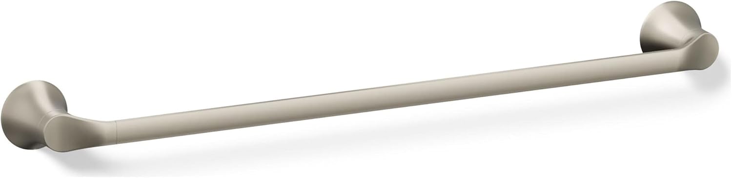 Kohler 27394-BN Simplice® 24" Towel bar, Vibrant Brushed Nickel