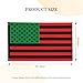 African American Flag – 3x5 Ft Pan African Red Black Green Flags with Brass Grommets – Juneteenth Black History Month African American Pride Indoor Outdoor Decor