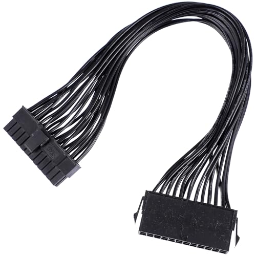 Cable de alimentación de extensión 24P para placa base ATX macho a hembra PC
