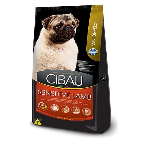 Farmina Cibau Sensitive para Cães Adultos de Raças Mini e Pequenas Sabor Cordeiro 3Kg