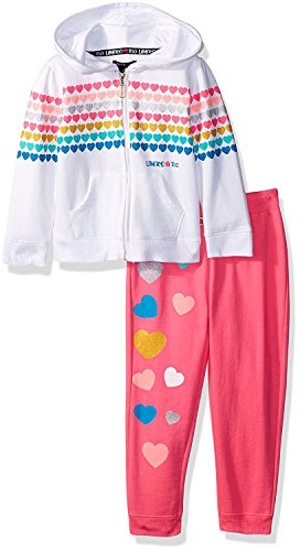 Limited Too girls Girls' 2 Piece Fleece Jog Set