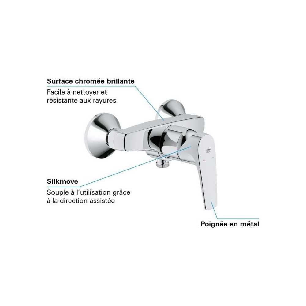 Grohe 23771000 Start Flow Miscelatore Monocomando per Doccia