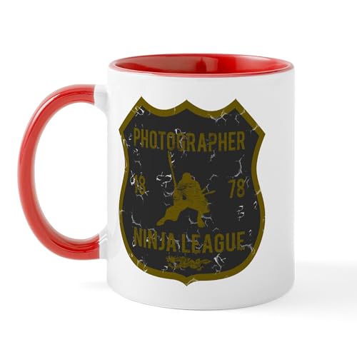 CafePress Photographer Ninja League Mug 11 oz (325 ml) Ceramic