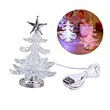 Veemoon 2St RGB-Blinklicht bürodeko büro dekoration leuchtende Baumlichter LED...