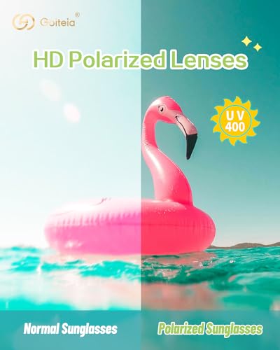 Goiteia Kids Clip on Sunglasses Polarised over Prescription Glasses for Boys Girls,Flip Up,UV400 Protection,Compact Fit - Image 4