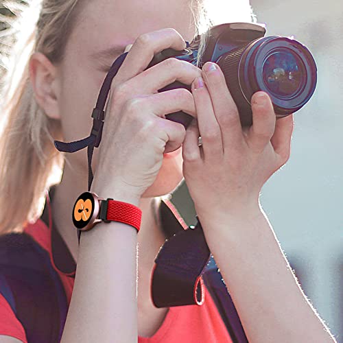 Charlam Compatible With Samsung Galaxy Watch 5 & 4 40Mm 44Mm/Pro 45Mm/Samsung Galaxy Acitve 2 Watch Band 40Mm 44Mm/Watch 4 Classic 42Mm 46Mm/Galaxy Watch 3 41Mm, 6 Pack 20Mm Sport Elastic Nylon Band,D #TOP4