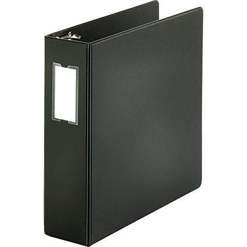 Business Source 3" Basic Round Ring Binder W/Label Holder #TOP3