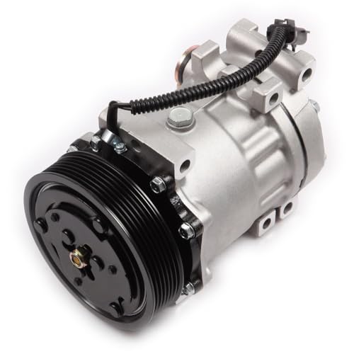 SCITOO AC Compressor with Clutch for Dodge Ram 1500 5.2L 1996-2001, Fast Cooling Air Conditioner Compressor for Dodge Dakota 3.9L 1996-2001, for Durango 3.9L 1998-1999, OE 55055540