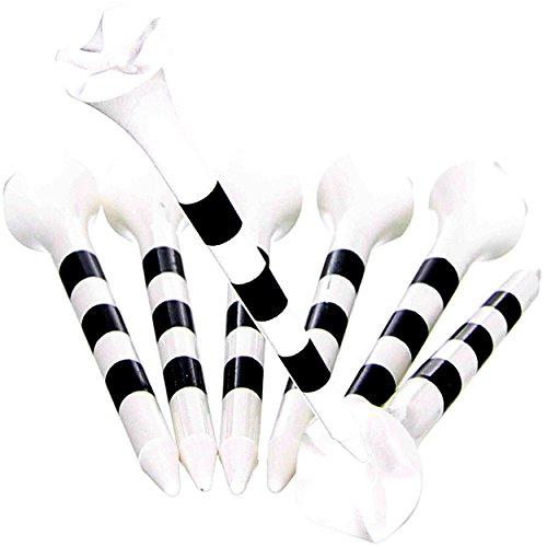 Golf Tees Pride Performance de 2-3/4" en lot de 100 tees rayés mixtes pour parcours