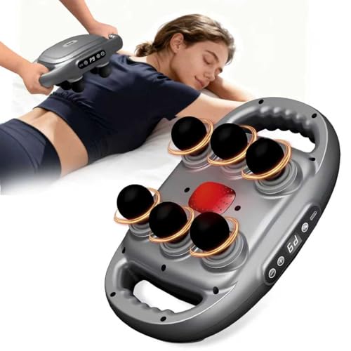 6 Head Massage Gun for Deep Tissue - 9Levels &...