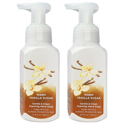 Generic Bath a?d Body - Foaming Hand Soaps - 8.75 Fl Oz / 259 mL (2 Pack) (2, Warm Vanilla Sugar)