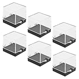 Matériau transparent : sa conception transparente offre une visibilité à 360°, idéale pour les collectionneurs et les chercheurs universitaires souhaitant une observation détaillée. coffret pour collection de , coffret de rangement pour spécimens