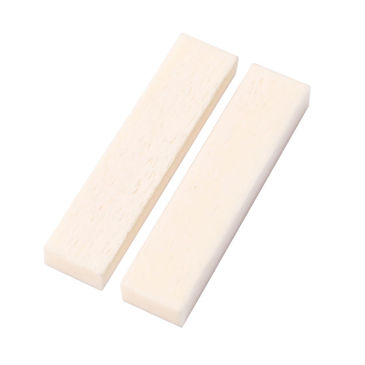 BESTonZON Bone Nut and Saddle for Acoustic Guitar 5pcs 39x9x5mm Enhance Your Tone