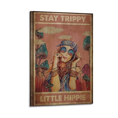 Affiches Stay Trippy pour créer une ambiance bohème dans votre chambre à coucher