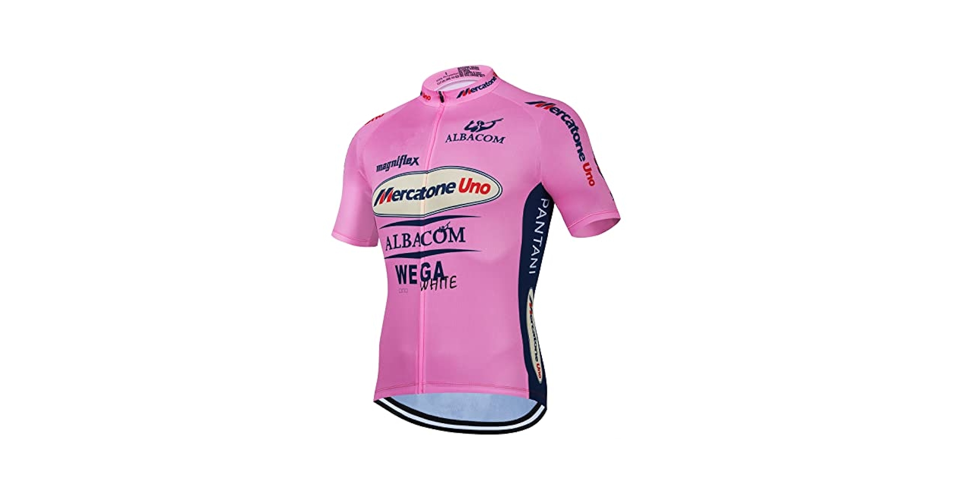 Amazon.com: Marco Pantani Black Retro Pro Team Mercatone Uno