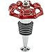 Fairly Odd Novelties Novelty Faucet Wine Bottle Stopper, Red