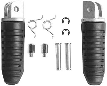 TCT-MOTORPARTS Front Foot Pegs Footrests Fits for Suzuki GSX1300R GSX1300 Hayabusa DL650 1999-2012 2011
