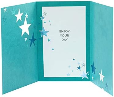 UK Greetings Grandson 18th Birthday Card - Sentimental Message Inside, Blue